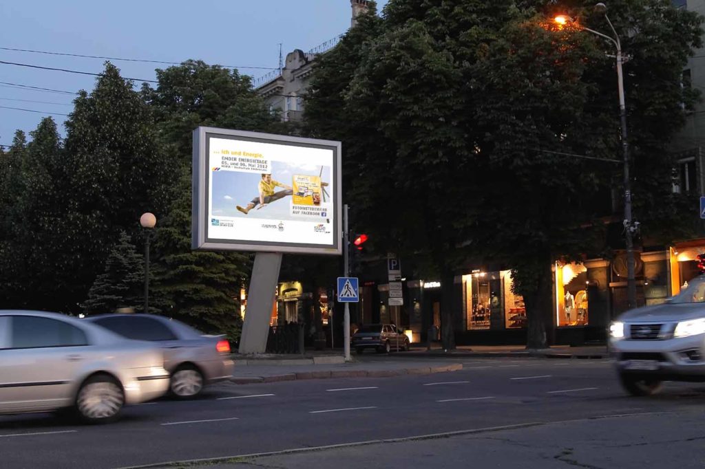 Stadtwerke Emden Grossflaechenplakatkampagne Emder Energietage 1