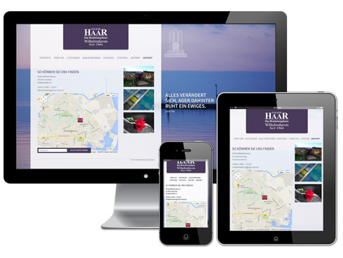 Routenplaner als responsive Webdesign