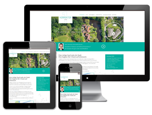 Webseite als responsives Design