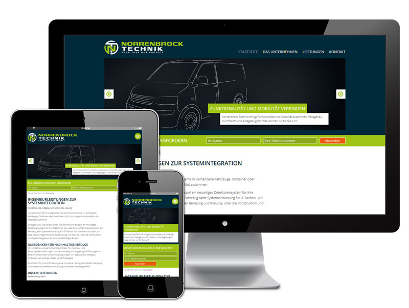 norrenbrock technik responsive webseite