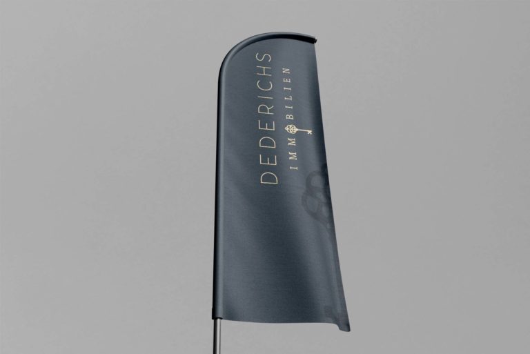 Beachflag Dederichs Immobilien 1