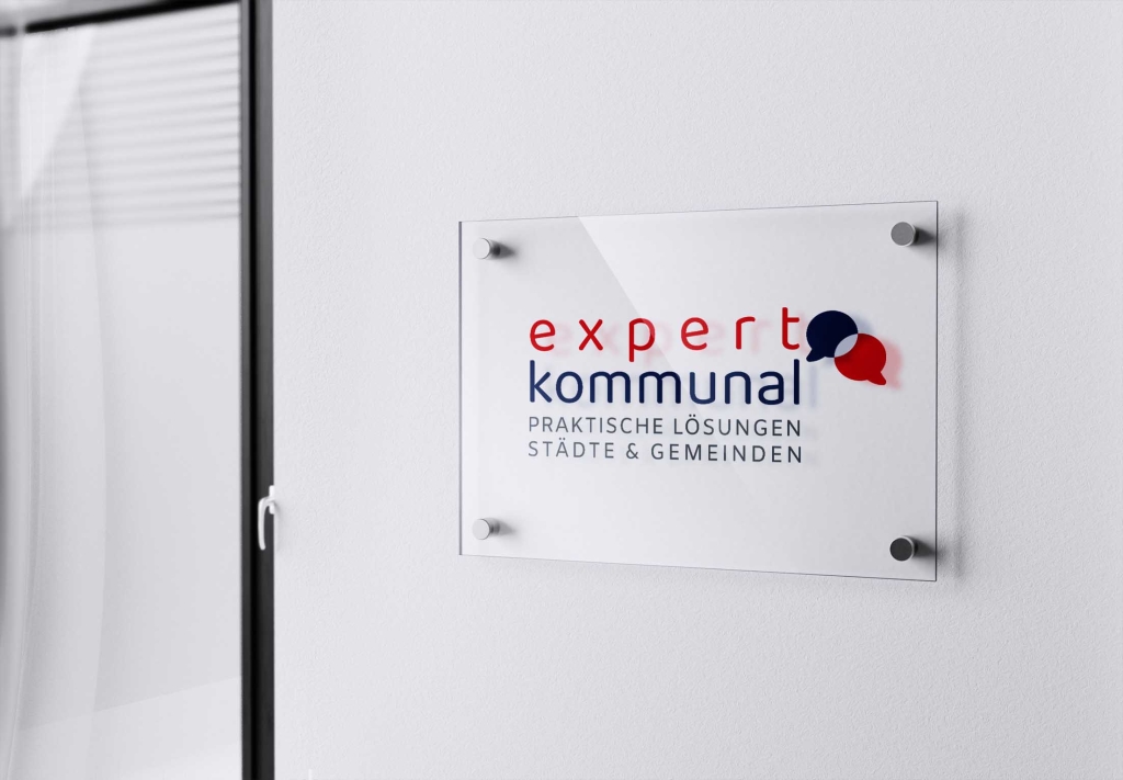 Beschilderung Aussendarstellung Schild Acryl Expert kommunal