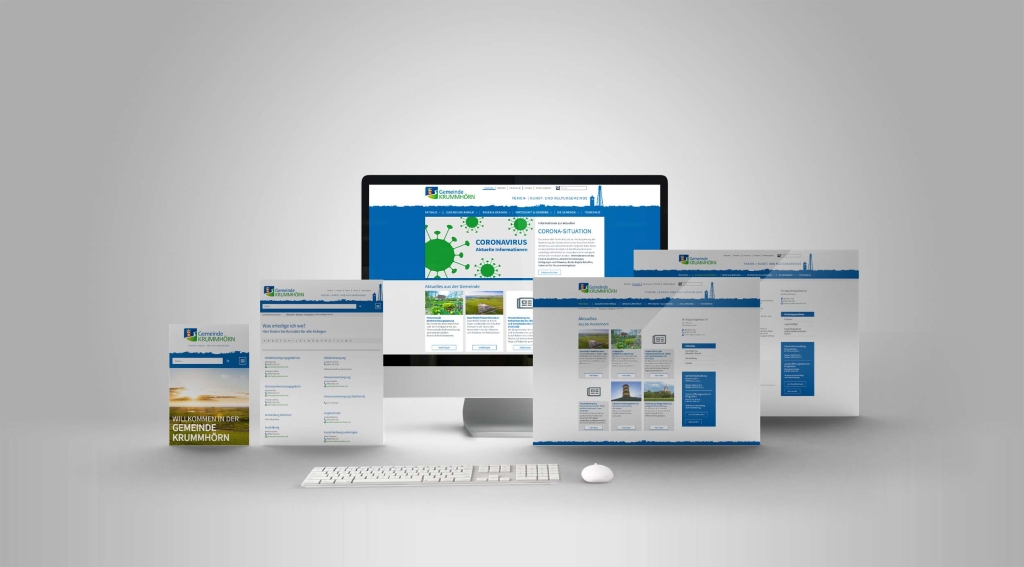 Gmeinde Krummhoern Responsive Webseite Wordpress 1