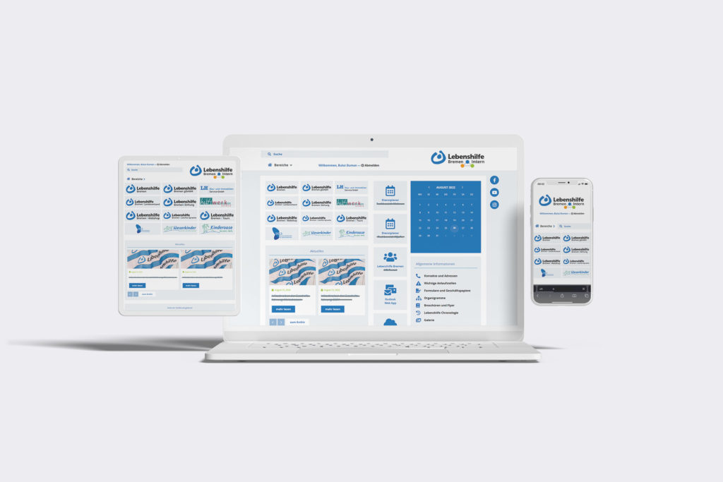 Lebenshilfe Bremen Relaunch Responsive WordPress Intranet