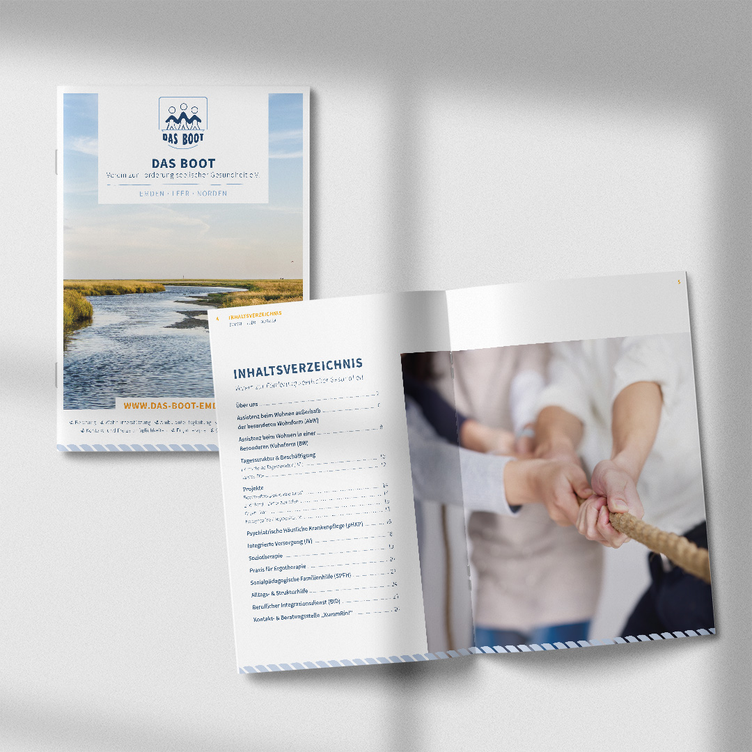 Imagebroschüre Das Boot e.V. Verein zur Förderung seelischer Gesundheit ...